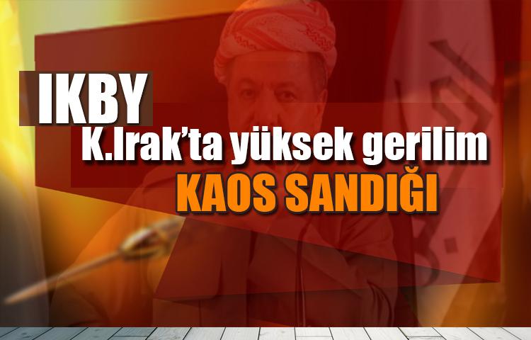 K.Irak'ta yüksek gerilim: Kaos sandığı!