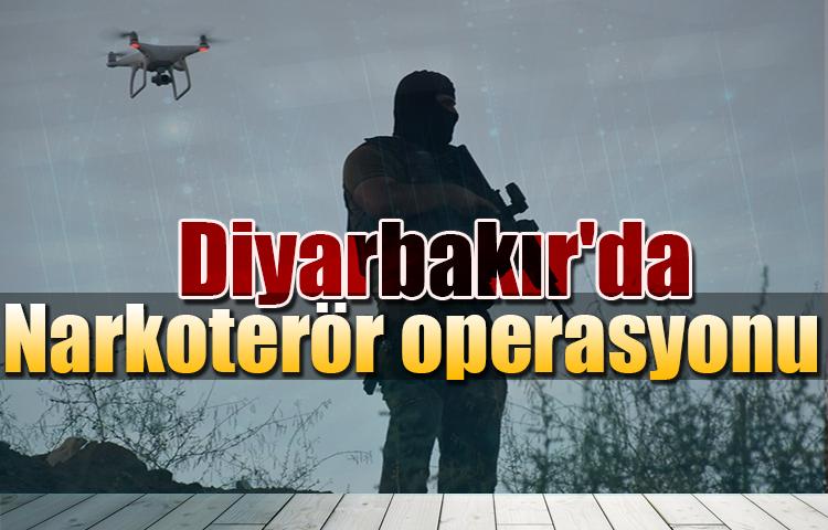 Diyarbakır'da narkoterör operasyonu