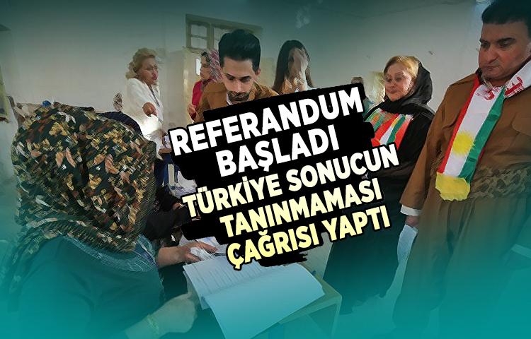 Referandum başladı, Türkiye sonucun tanınmaması çağrısı yaptı