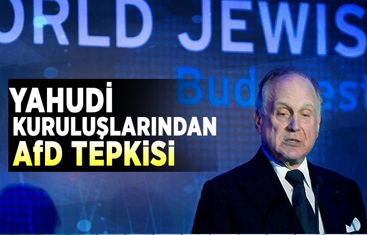 Yahudi kuruluşlarından AfD tepkisi