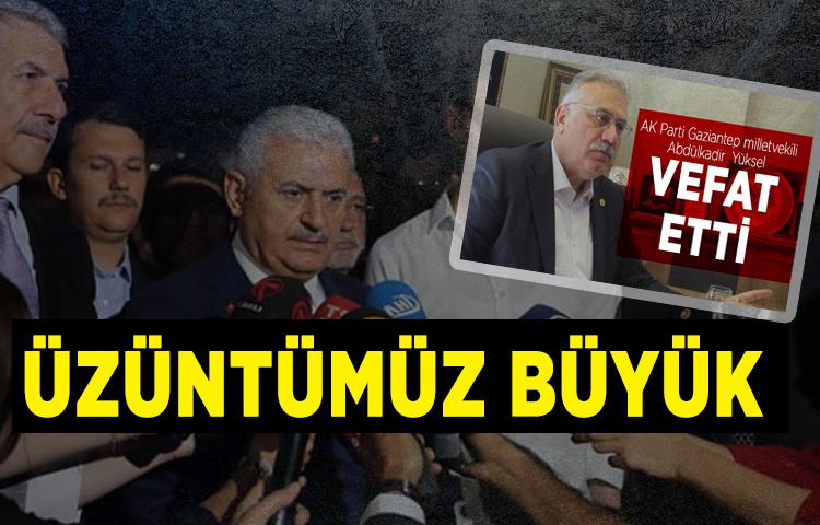 Başbakan Yıldırım: Üzüntümüz büyük
