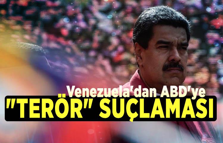 Venezuela'dan ABD'ye 'terör' suçlaması