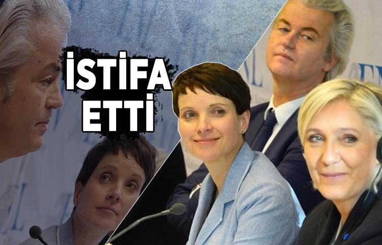 Almanya'da aşırı sağcı parti AfD'nin lideri istifa etti