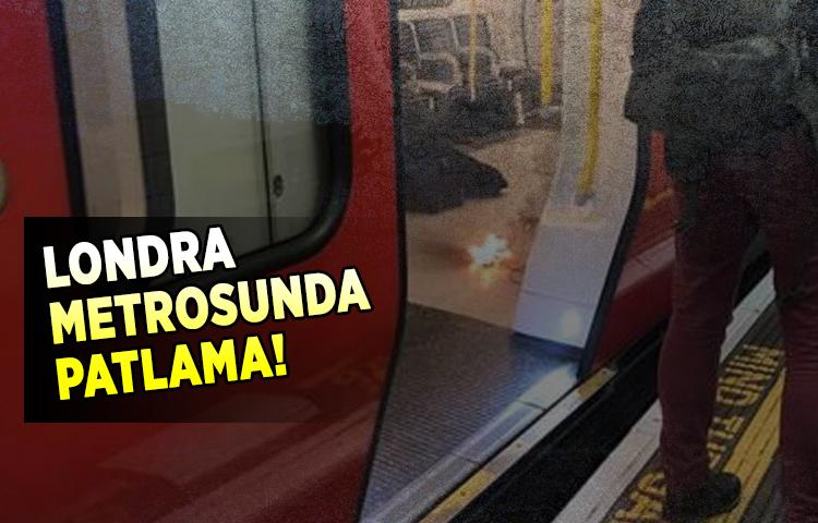 Londra metrosunda patlama!