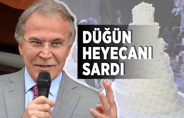 TBMM eski Başkanı da olan AK Partili Mehmet Ali Şahin'i düğün heyecanı sardı