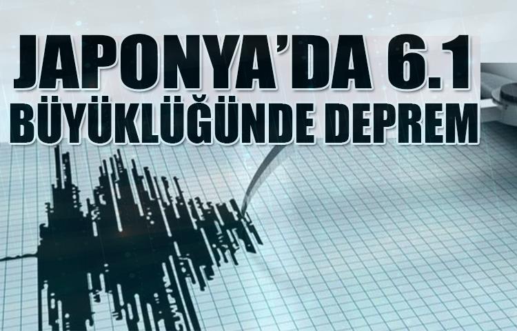Japonya'da 6 büyüklüğünde deprem