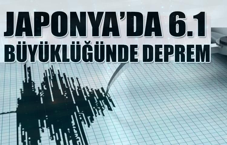 Japonya'da 6 büyüklüğünde deprem