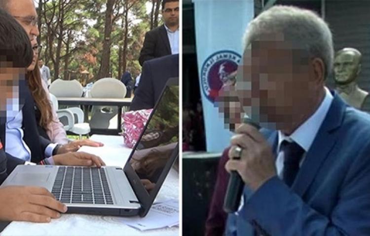 O müdür intihar etmeye kalktı!