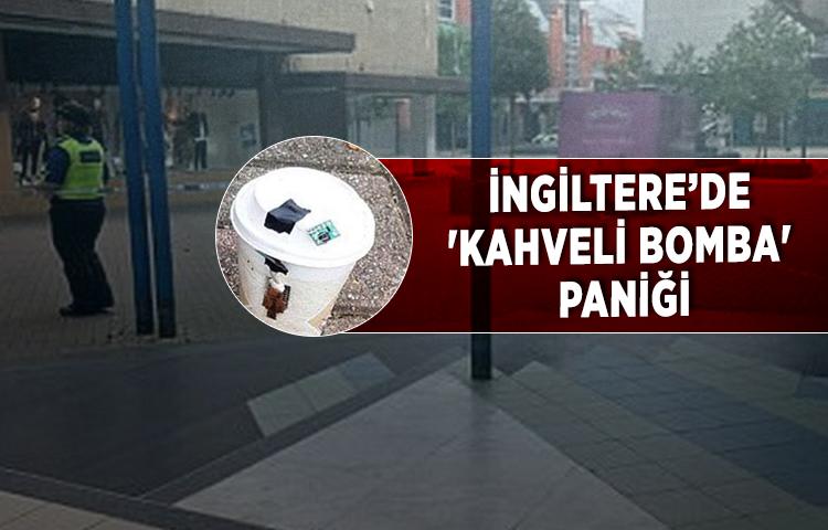 İngiltere’de 'kahveli bomba' paniği