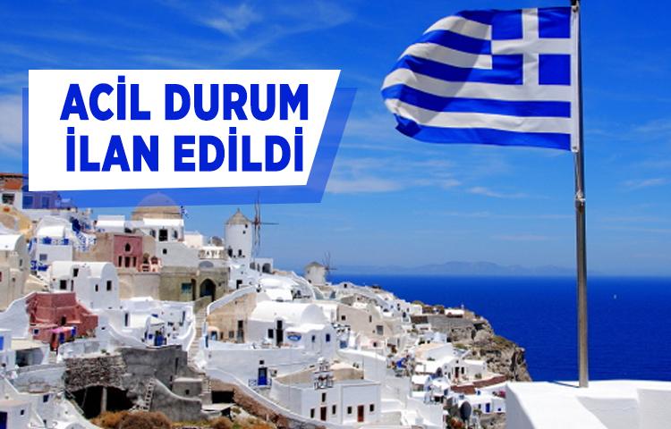 Yunanistan'da şiddetli yağışlar sebebiyle 'acil durum' ilan edildi