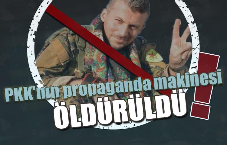 PKK'nın propaganda makinesi öldürüldü!