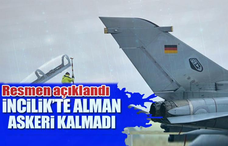Resmen açıklandı! Alman askeri kalmadı