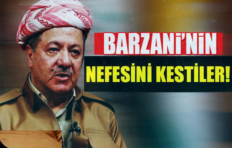 Barzani'nin nefesini kestiler!