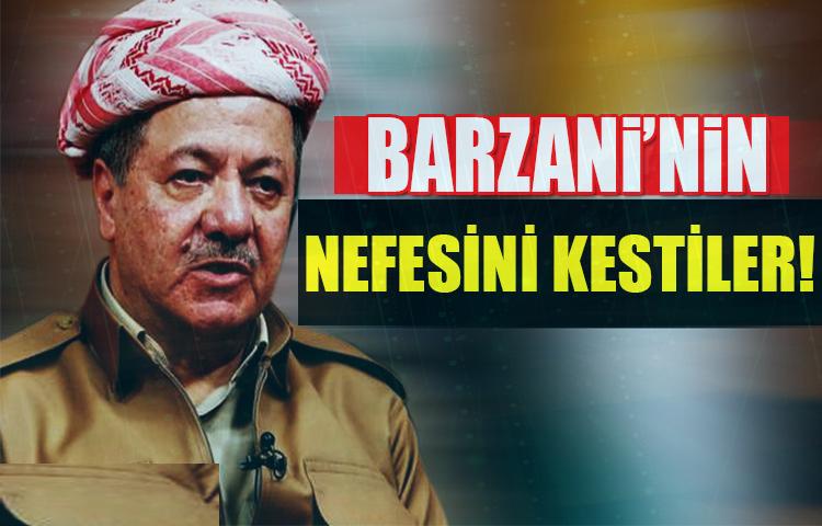 Barzani'nin nefesini kestiler!