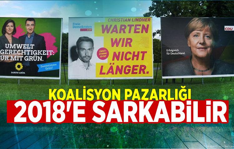 Koalisyon pazarlığı 2018'e sarkabilir