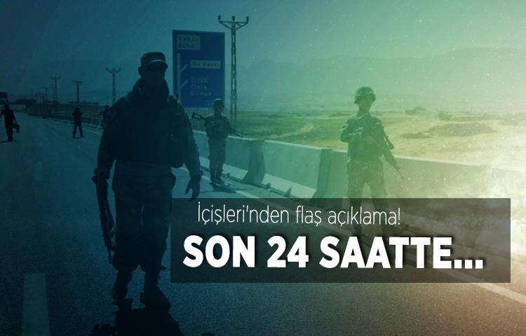 İçişleri'nden flaş açıklama!