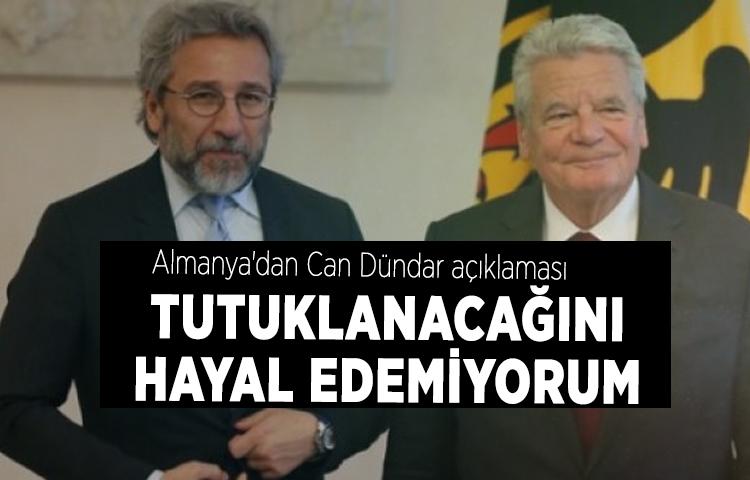 Almanya'dan Can Dündar açıklaması