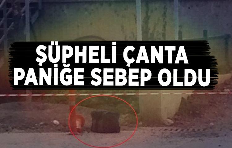 Samsun'da şüpheli çanta paniğe sebep oldu