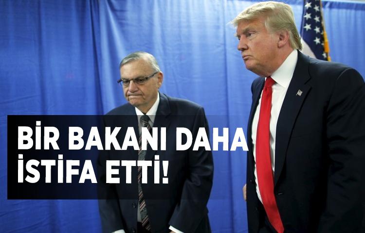 ABD'de bir istifa daha!