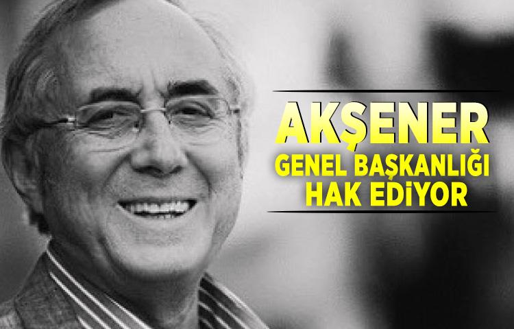 Ataol Behramoğlu: Akşener genel başkanlığı hak ediyor