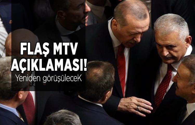 Erdoğan'dan flaş MTV açıklaması