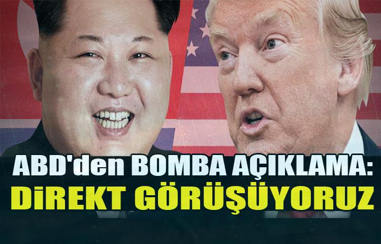ABD'den bomba açıklama: Direkt görüşüyoruz!