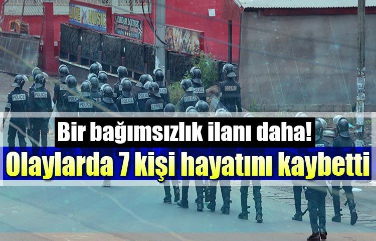 Bir bağımsızlık ilanı daha! Olaylarda 7 kişi hayatını kaybetti