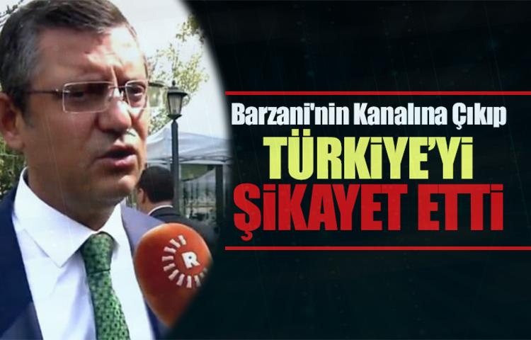 Barzani'nin kanalında Türkiye'yi şikayet etti