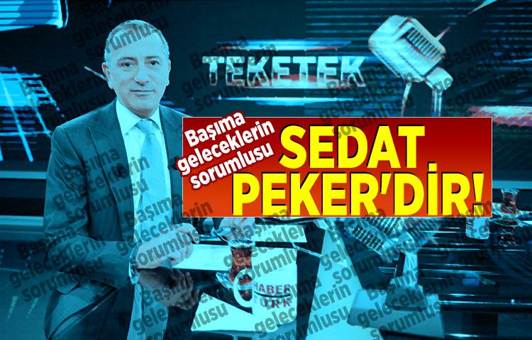 Fatih Altaylı'dan savcılara açık mektup: Başıma geleceklerin sorumlusu Sedat Peker'dir!