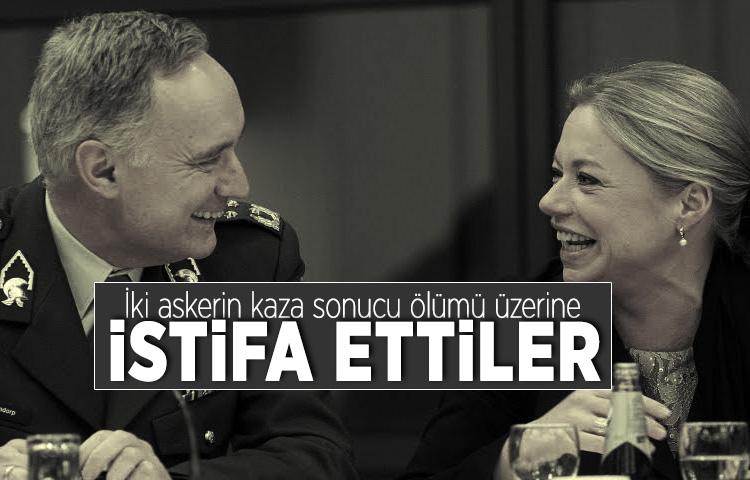 Hollanda Savunma Bakanı ve Genelkurmay Başkanı istifa etti