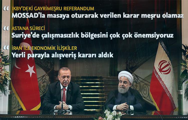 Erdoğan: MOSSAD'la masaya oturarak verilen karar meşru olamaz