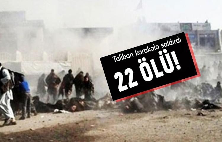 Afganistan'da Taliban karakola saldırdı