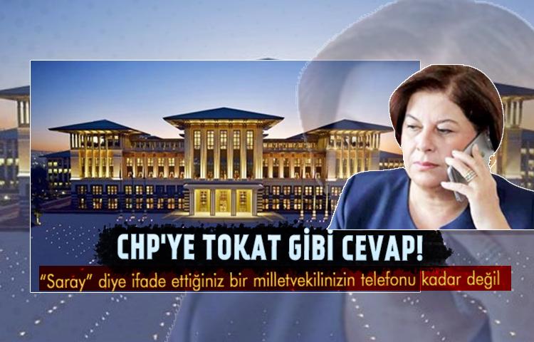 CHP'ye 'Külliye masrafı' cevabı