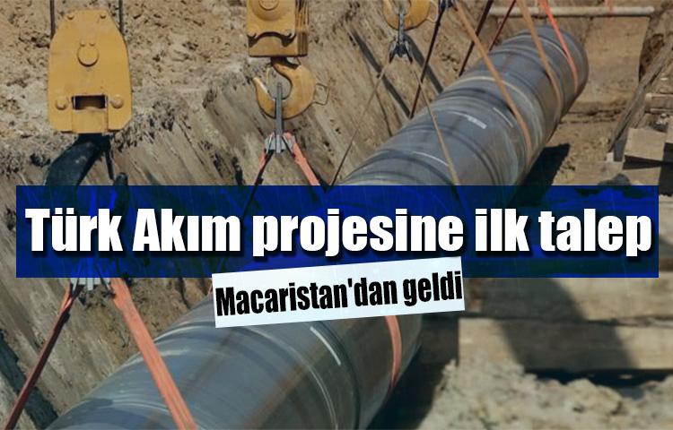 Türk Akım projesine ilk talep Macaristan'dan geldi