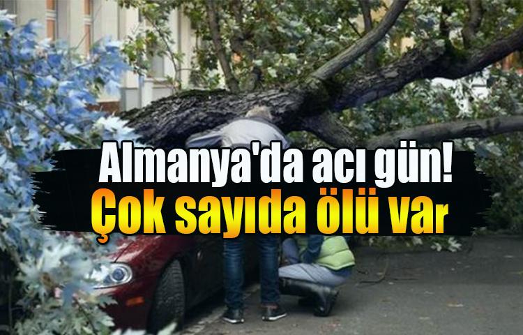Almanya'da acı gün! Çok sayıda ölü var