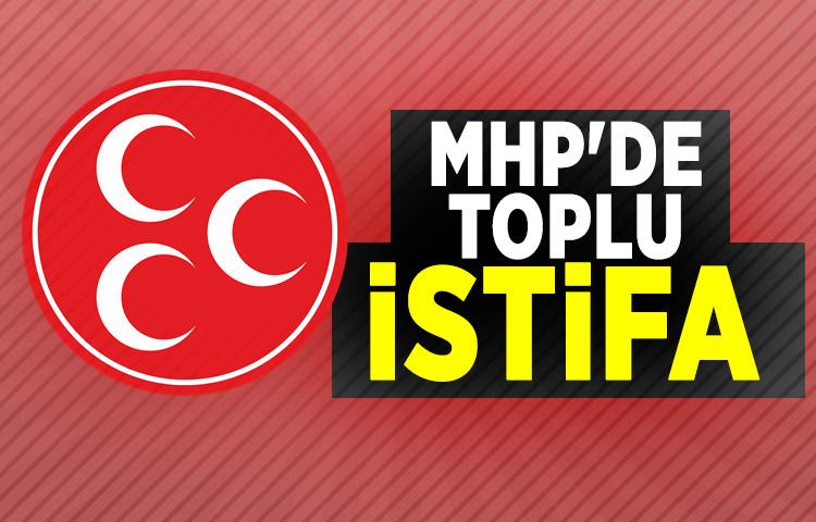 MHP'de toplu istifa