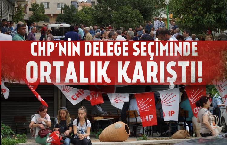 CHP’nin delege seçiminde ortalık karıştı!