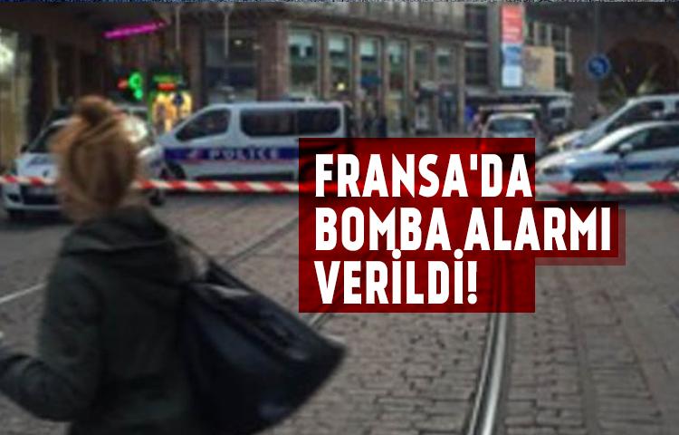 Strazburg'da bomba alarmı