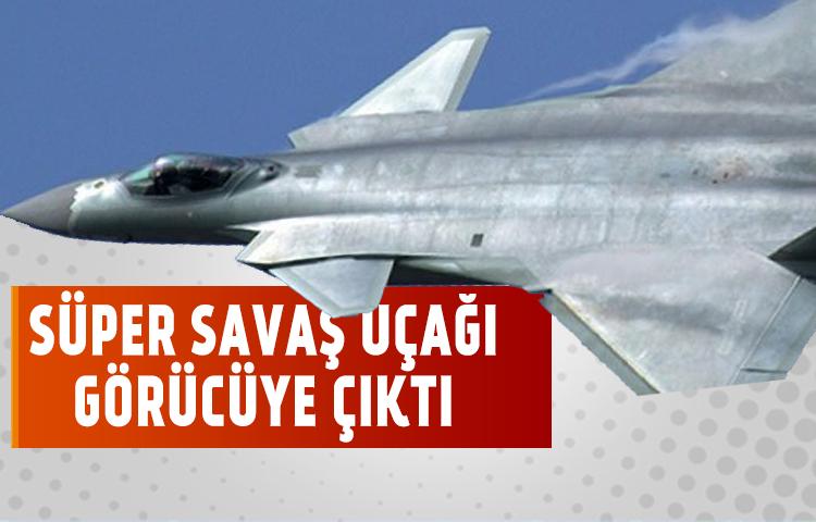 Çin'in yeni süper savaş uçağı görücüye çıktı