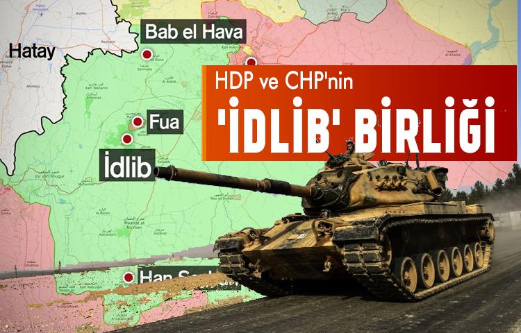 HDP ve CHP'nin 'İdlib' birliği