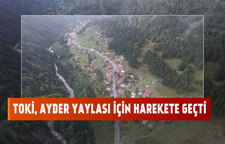 TOKİ, Ayder Yaylası için harekete geçti