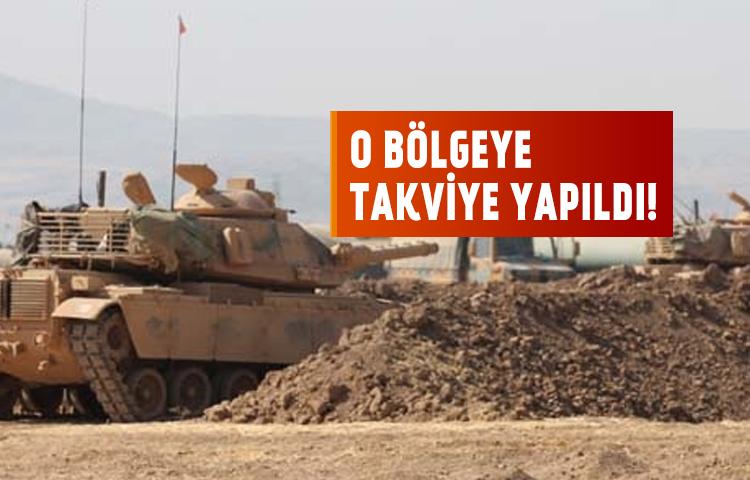 Silopi-Habur bölgesindeki tatbikata takviye