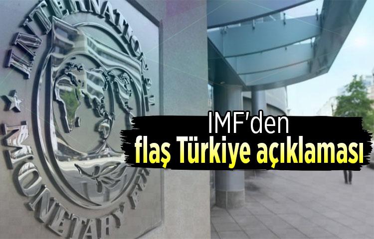 IMF'den flaş Türkiye açıklaması!