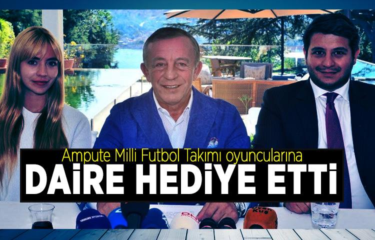 Ampute Milli Futbol Takımı oyuncularına daire hediye etti