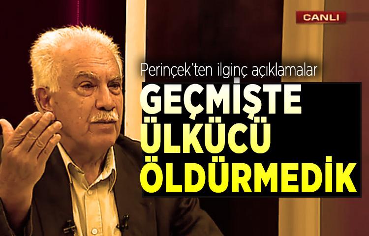 Perinçek’ten ilginç açıklamalar: 'Geçmişte Ülkücü öldürmedik'