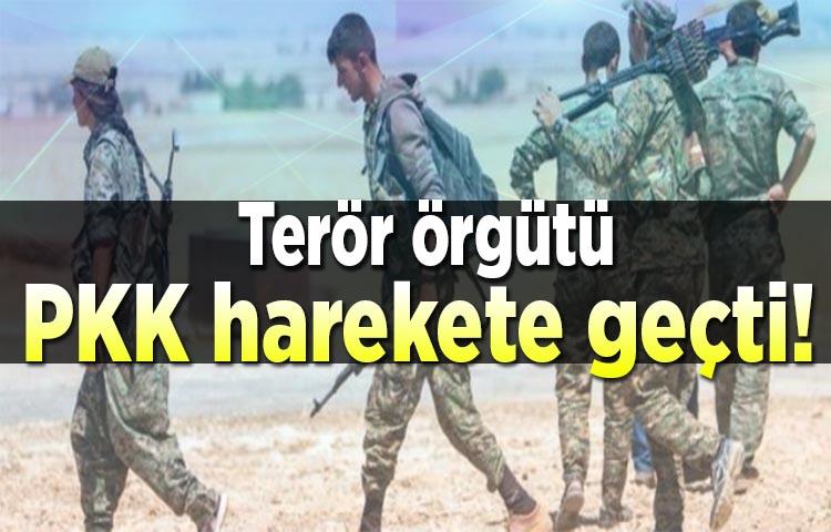 Terör örgütü PKK harekete geçti