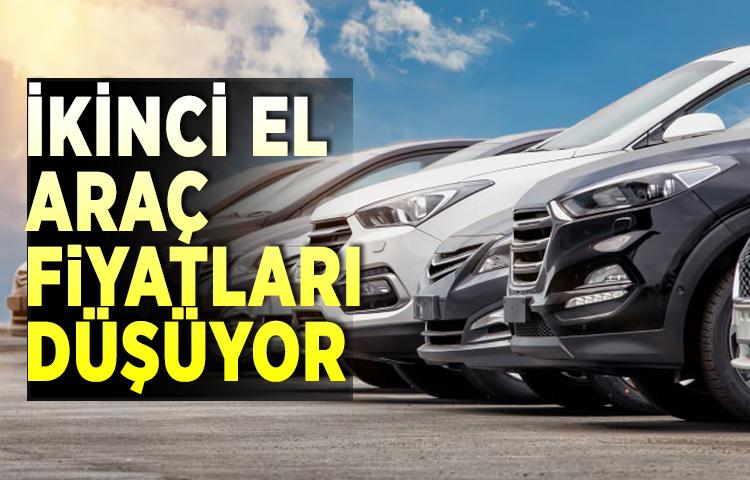 Sıfır araçlara talep arttıkça ikinci el fiyatları düşüyor