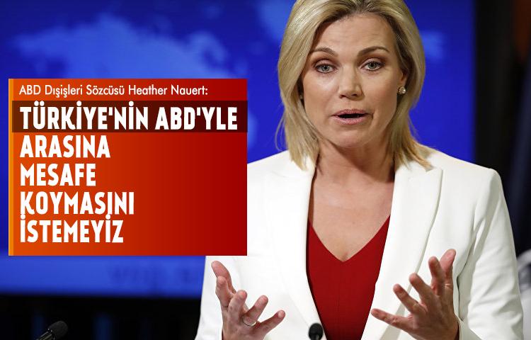 ABD Dışişleri Sözcüsü: Beklentimiz tansiyonun düşmesi