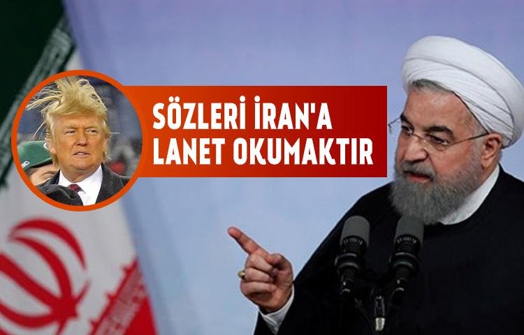 Ruhani'den Trump'a sert tepki