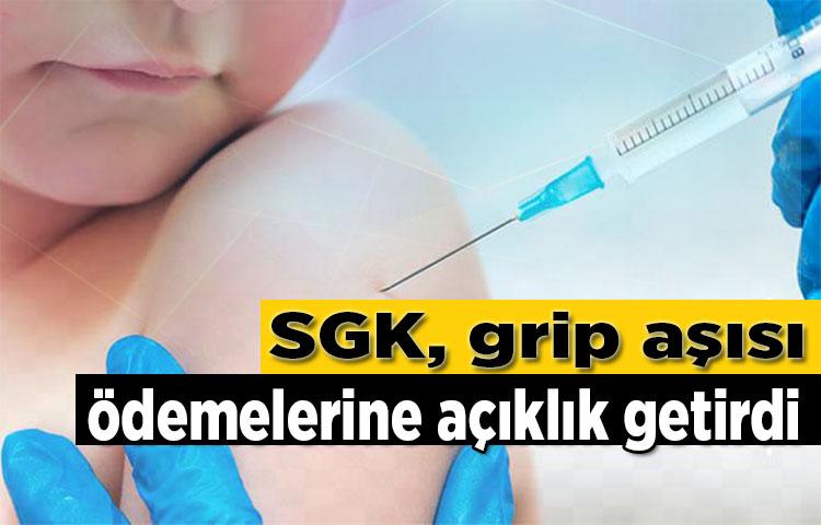 SGK, grip aşısı ödemelerine açıklık getirdi